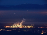 DSC0022  Chemiefabrik bei Chalampé, im Hintergrund der Grand Ballon